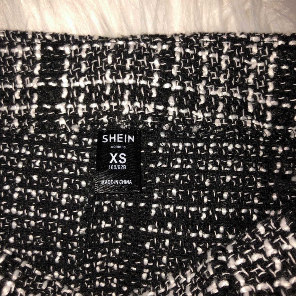 Shein Tweed Skirt - Picture 3 of 4